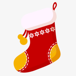 彩色袜子彩色圆弧圣诞袜子高清图片