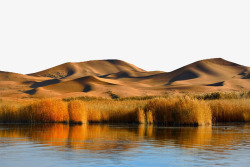腾格里沙漠风景素材