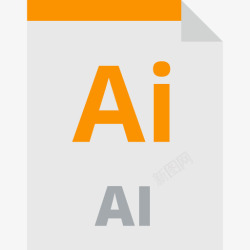 AI文件格式艾图标高清图片