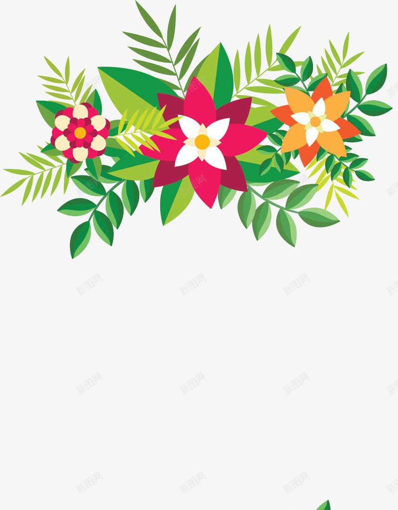 玫红花朵婚礼边框矢量图ai免抠素材_88icon https://88icon.com 婚礼花丛 婚礼请帖 婚礼边框 浪漫花丛 玫红花朵 矢量png 矢量图