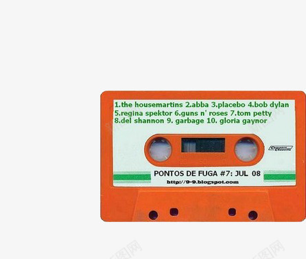 橙色录音带png免抠素材_88icon https://88icon.com 年代 录音带 收音机 橙色系列