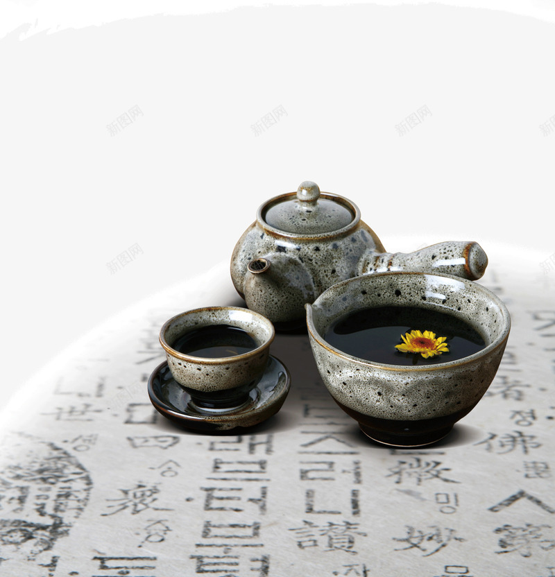 优雅品茶茶文化png免抠素材_88icon https://88icon.com 优雅 品茶 茶文化