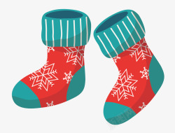 可爱圣诞袜子素材