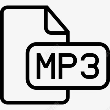 音乐类型MP3音频文件概述界面符号图标图标