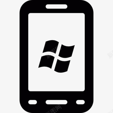 大笑的手机WindowsPhone图标图标