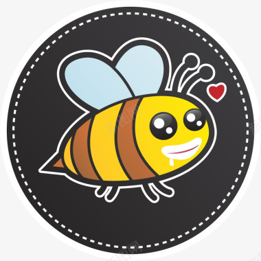 采蜜蜂毒LOGO图标图标