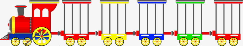 一列火车png免抠素材_88icon https://88icon.com 交通工具 卡通 彩色 火车