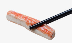 单个蟹肉棒蟹肉条素材