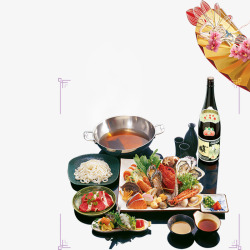 韩式自助烤肉韩式料理高清图片