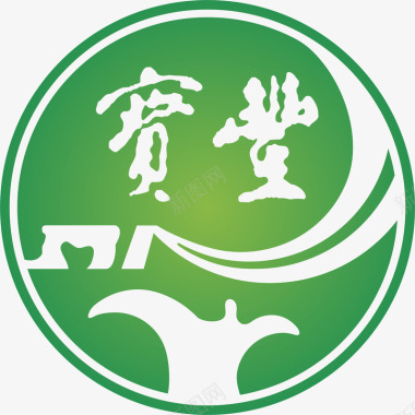 logo绿色的白酒logo矢量图图标图标