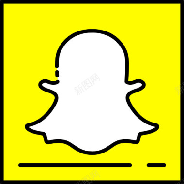 高端品牌标志Snapchat图标图标