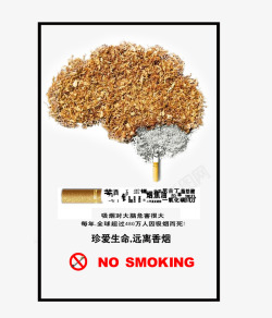 公益戒烟海报素材