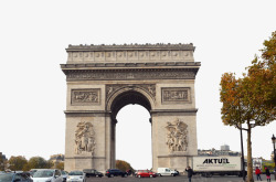 骄傲象征巴黎凯旋门高清图片