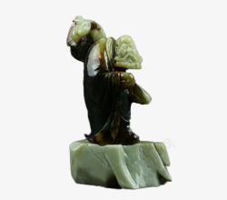 原石巧雕达摩祖师摆件素材