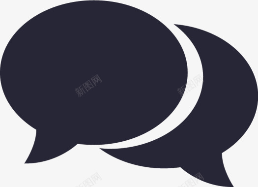 QQ咨询图标在线咨询矢量图图标图标