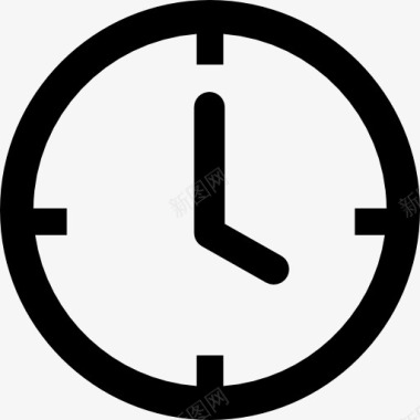 时钟挂表时钟图标图标