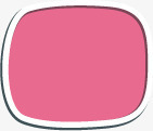 手绘可爱卡通粉色对话框图标图标