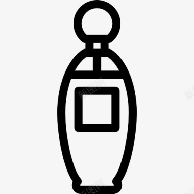 大瓶香水图标图标