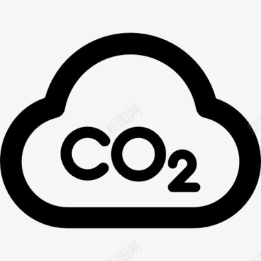 整治污染CO2图标图标