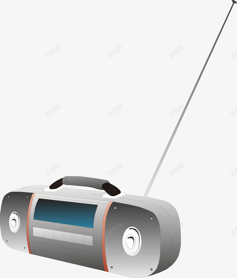 收音机三无品牌产品矢量图ai免抠素材_88icon https://88icon.com 三无产品 三无品牌产品 假冒产品 劣质产品 品牌产品 机器 电器 矢量图