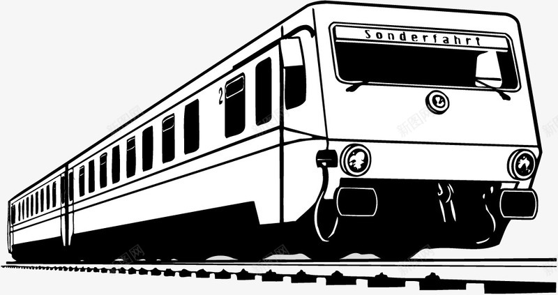 行驶中的火车png免抠素材_88icon https://88icon.com 内燃机 跨地域 铁轨 长途运输