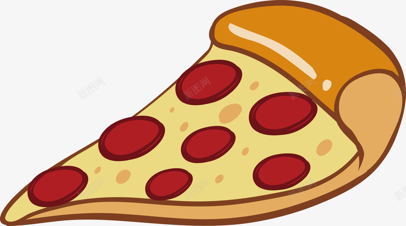 烤香肠芝士披萨png免抠素材_88icon https://88icon.com 意大利美食 披萨 烤香肠披萨 矢量素材 芝士披萨