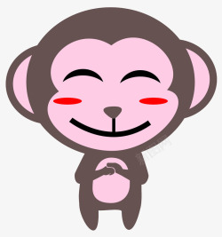 一只猴子素材