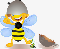酿蜜卡通蜜蜂高清图片