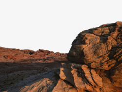 沙漠怪石风景矢量图素材