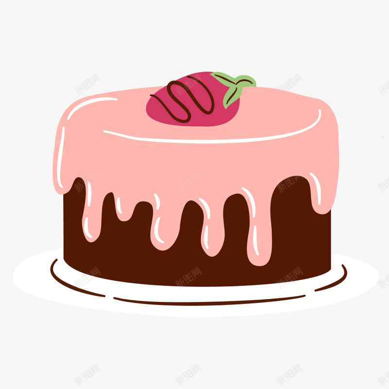 彩色圆弧蛋糕食物元素矢量图ai免抠素材_88icon https://88icon.com 吃的 圆角 层次 彩色 纹理 美食 蛋糕 食物 矢量图