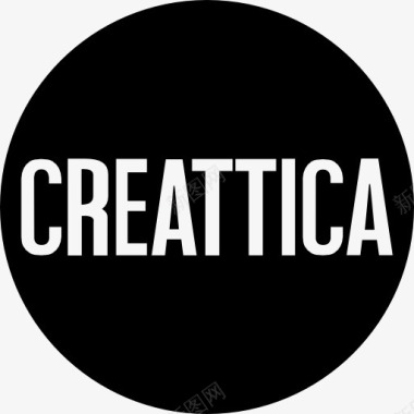 社会网络creattica标志图标图标