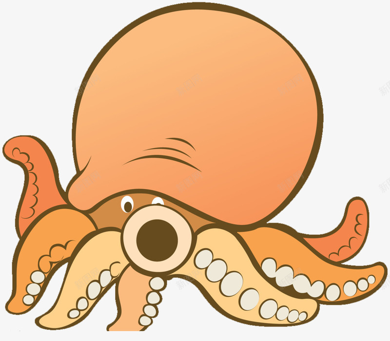 章鱼八爪鱼动物卡通可爱png免抠素材_88icon https://88icon.com 八爪鱼 动物 卡通 可爱 章鱼
