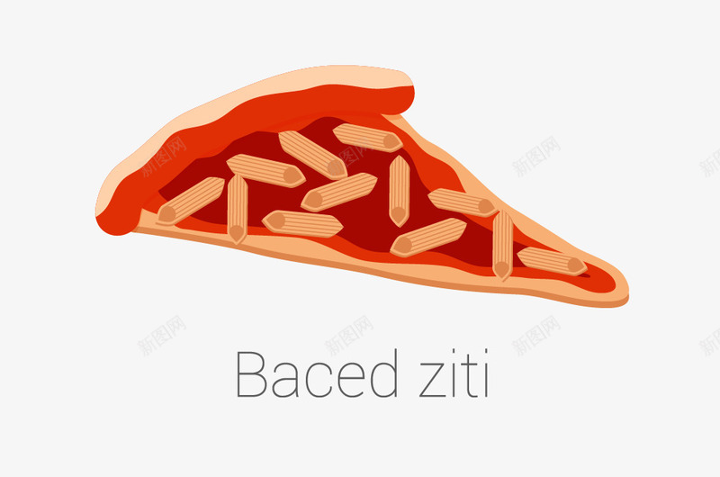 意大利通心披萨png免抠素材_88icon https://88icon.com baced ziti 披萨 矢量披萨 食物素材