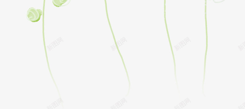 绿色手绘枝叶png免抠素材_88icon https://88icon.com 手绘枝叶 枝叶 绿色枝叶