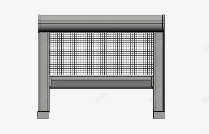 纱窗免费png免抠素材_88icon https://88icon.com PNG免费 室内装饰 灰色 纱窗 铝合金