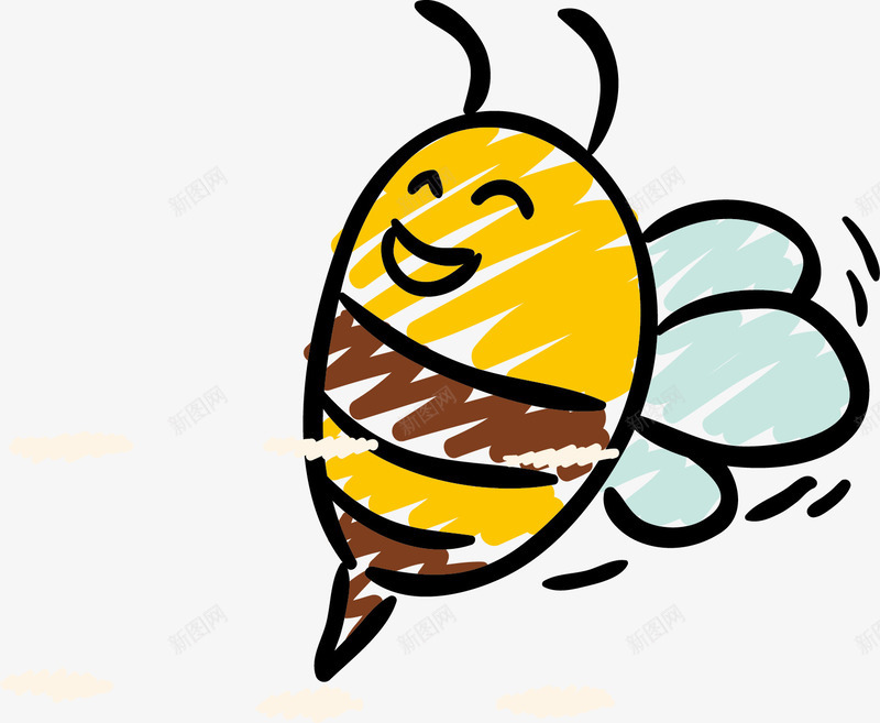 站立的蜜蜂png免抠素材_88icon https://88icon.com 站立 蜂毒 蜇人 蜜蜂 蜜蜂采蜜