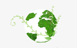 公益环保绿色地球素材