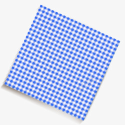 一块蓝色点状的布素材