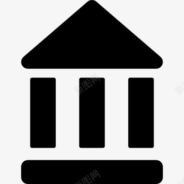 银行家银行象征图标图标