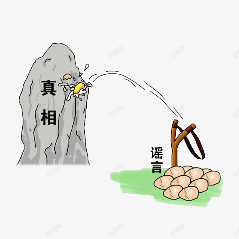 卡通求真相破谣言的png免抠素材_88icon https://88icon.com 事实真相 有效的 求实 求真 真实的 真相只有一个