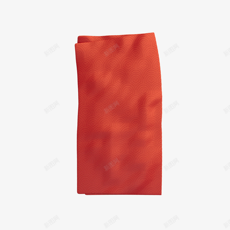 红色纹理布料png免抠素材_88icon https://88icon.com 光泽 商务 圆润 渐变 红色 纹理 质感 起伏