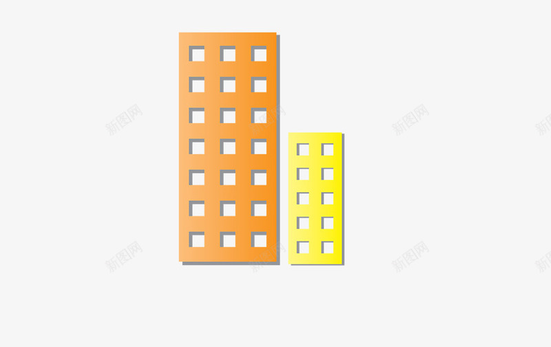 卡通高楼大厦png免抠素材_88icon https://88icon.com 卡通 卡通矢量 建筑 房屋 矢量卡通 高楼 高楼大厦