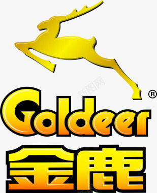 金鹿logo图标图标