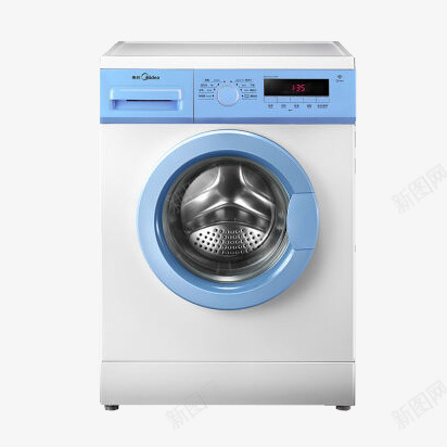 美的洗衣机MG70png免抠素材_88icon https://88icon.com 产品实物 全自动 智能 洗衣机 滚筒 美的