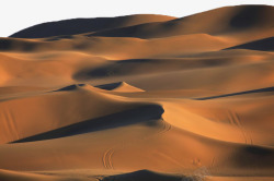 新疆库木塔格沙漠风景1矢量图素材