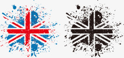 英国国旗图案矢量图素材