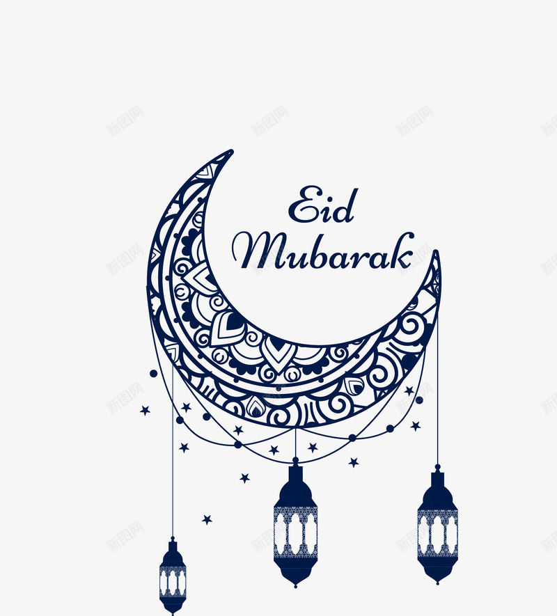 古尔邦节宰牲节矢量图eps免抠素材_88icon https://88icon.com 2017 Adha Eid Happy adha al eid fitr ul 矢量挂件 矢量图