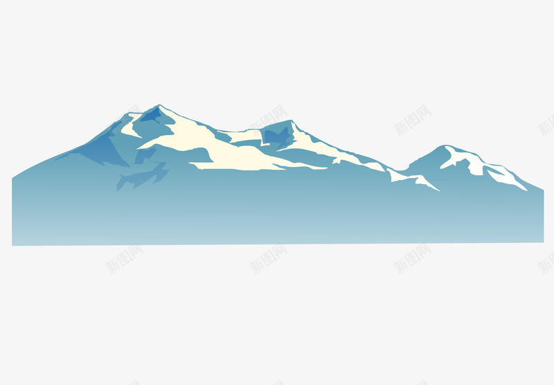 几何雪山png免抠素材_88icon https://88icon.com 几何雪山 卡通几何雪山 矢量雪山 矢量风景 雪山