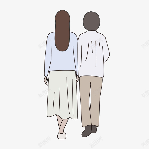 母亲节的母女背影png免抠素材_88icon https://88icon.com 女人 女性背影 妈妈 妈妈的背影 并肩 母与女 母亲节 母女 母女背影 漫画背影 背影 走路背影