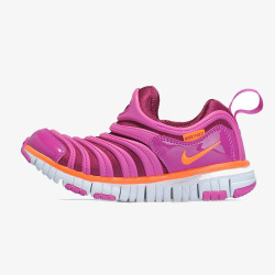 女式粉色跑步鞋素材